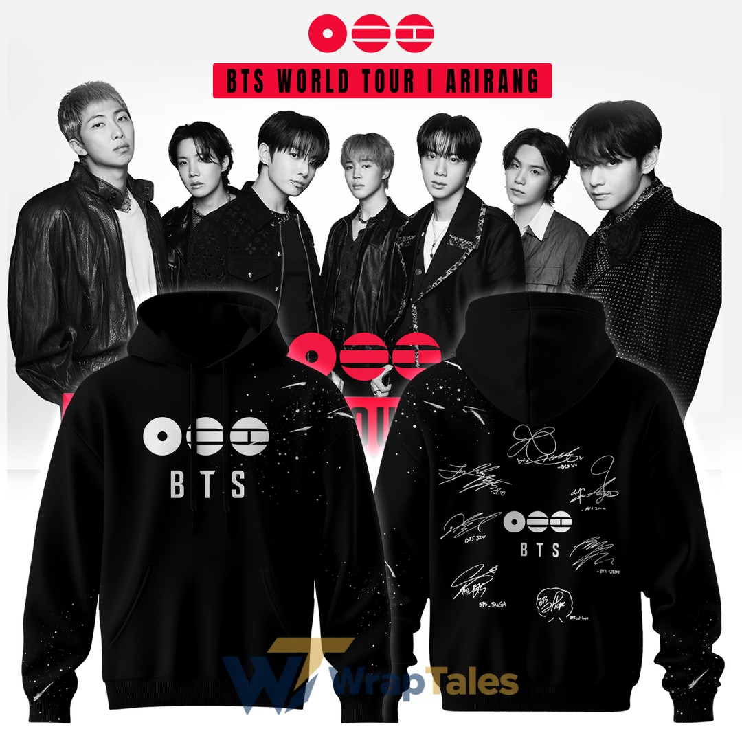 BTS World Tour Arirang 2026 Limited Edition Hoodie - Premium