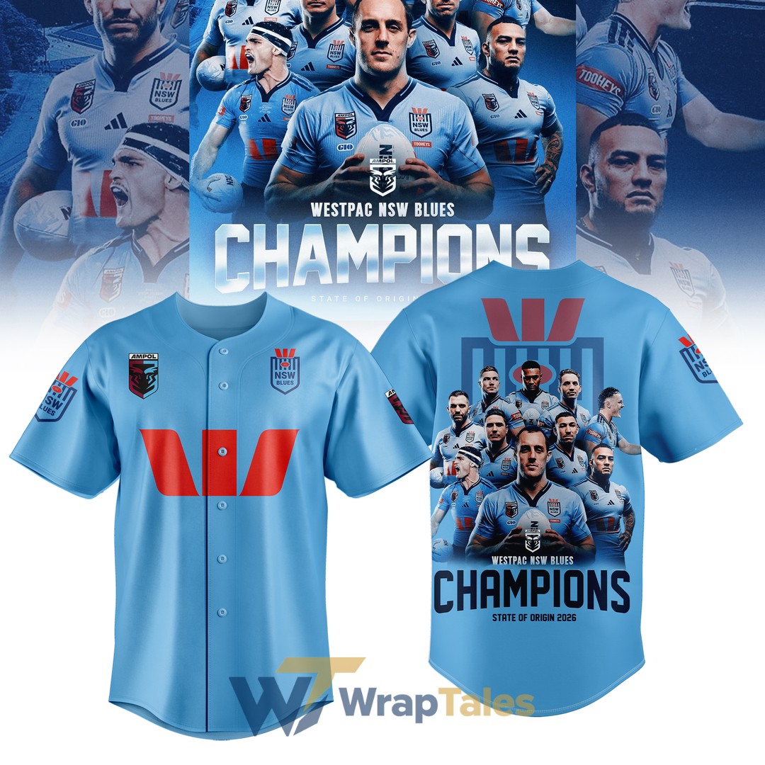 State of Origin NSW Blues 上下セット NSW Blues 2026 State Of Origin Champions Special Edition Baseball