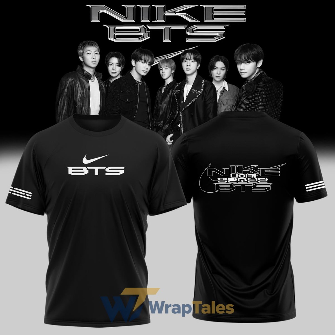 Nike x BTS Merch World Tour 2026 Collection Limited Edition Shirt