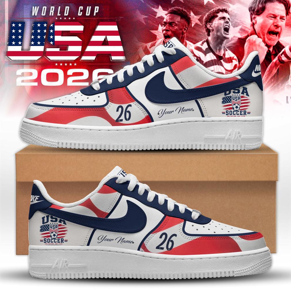 USA Soccer World Cup 2026 Special Edition Air Force 1 Shoes  display picture 2