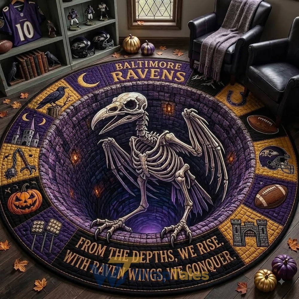 Baltimore Ravens 2026 Monster Halloween Limited Edition Quilted