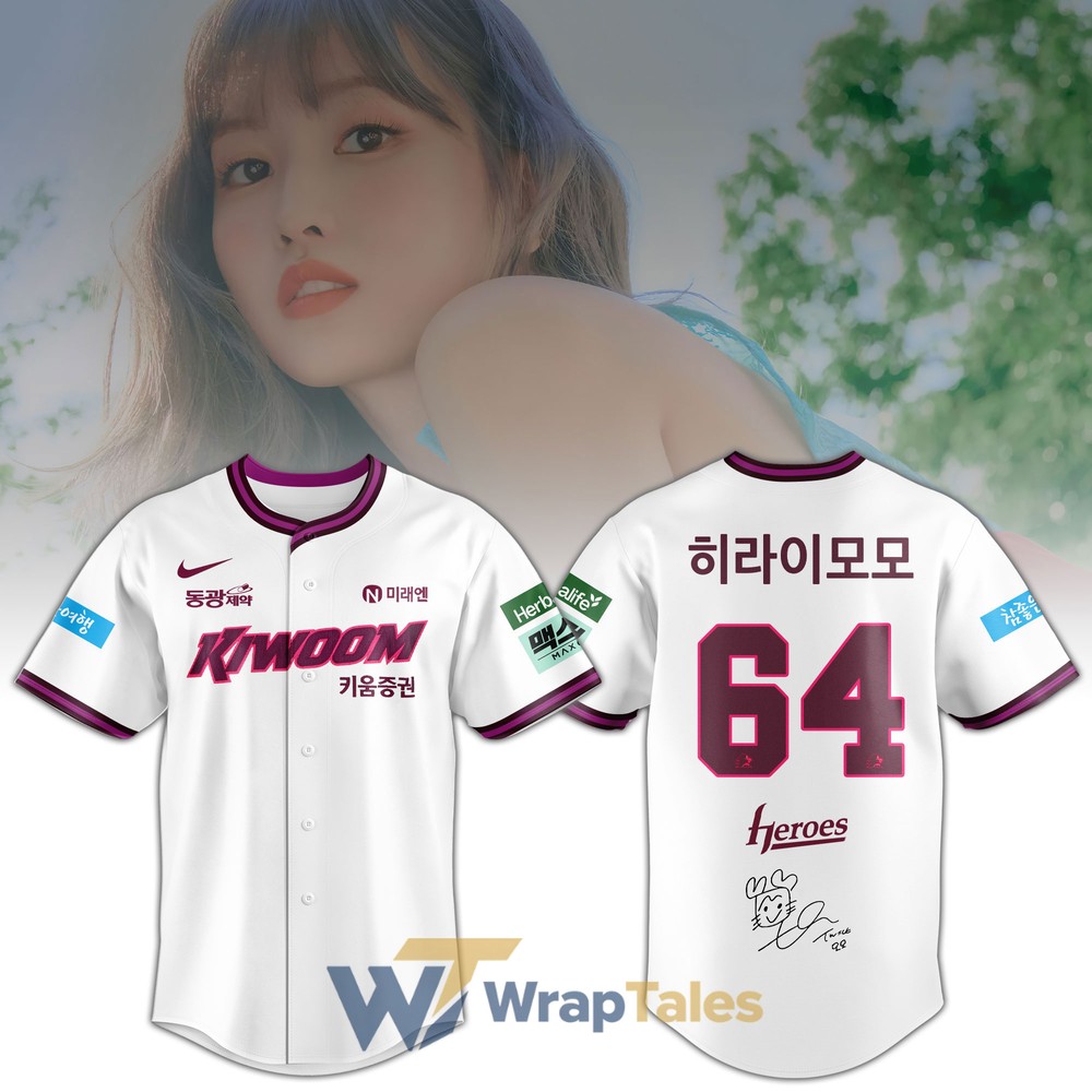 Kiwoom Heroes Special Twice Momo 2026 Limited Edition Baseball