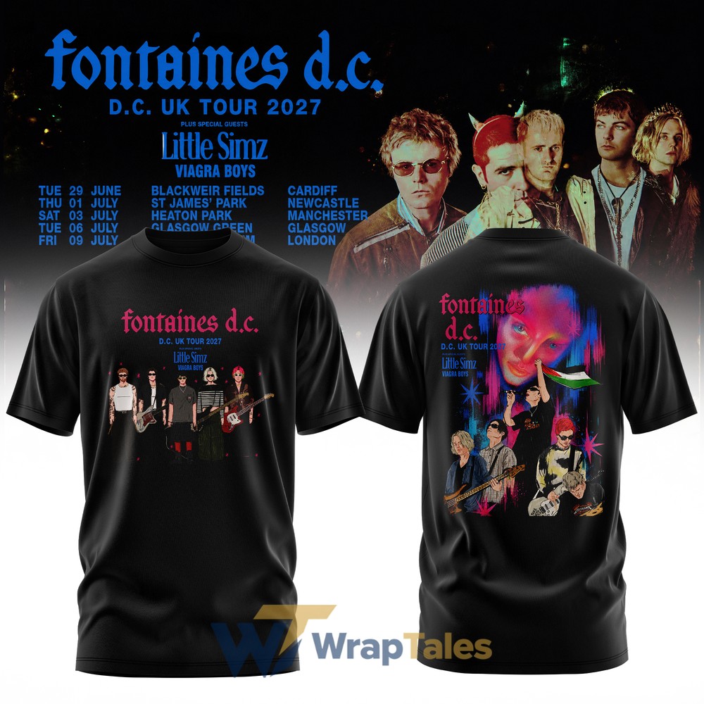 Fontaines D.C Rock Band UK Tour 2027 Little Simz Viagra Boys