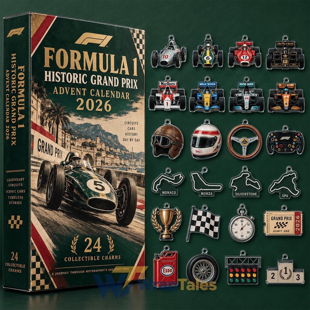 Formula 1 Historic Grand Prix 2026 for F1 Fans Advent Calendar
