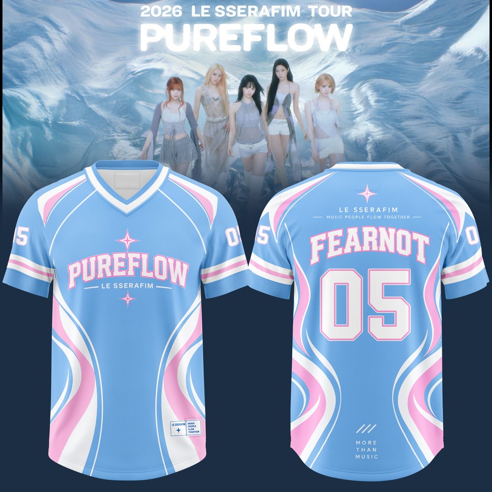 LE SSERAFIM PUREFLOW WORLD TOUR 2026 Limited Edition Football
