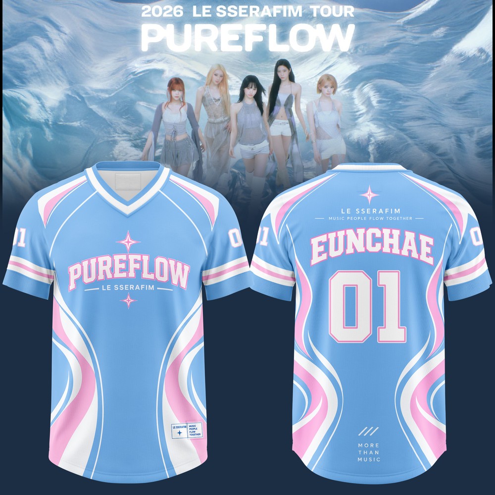LE SSERAFIM PUREFLOW WORLD TOUR 2026 Limited Edition Football