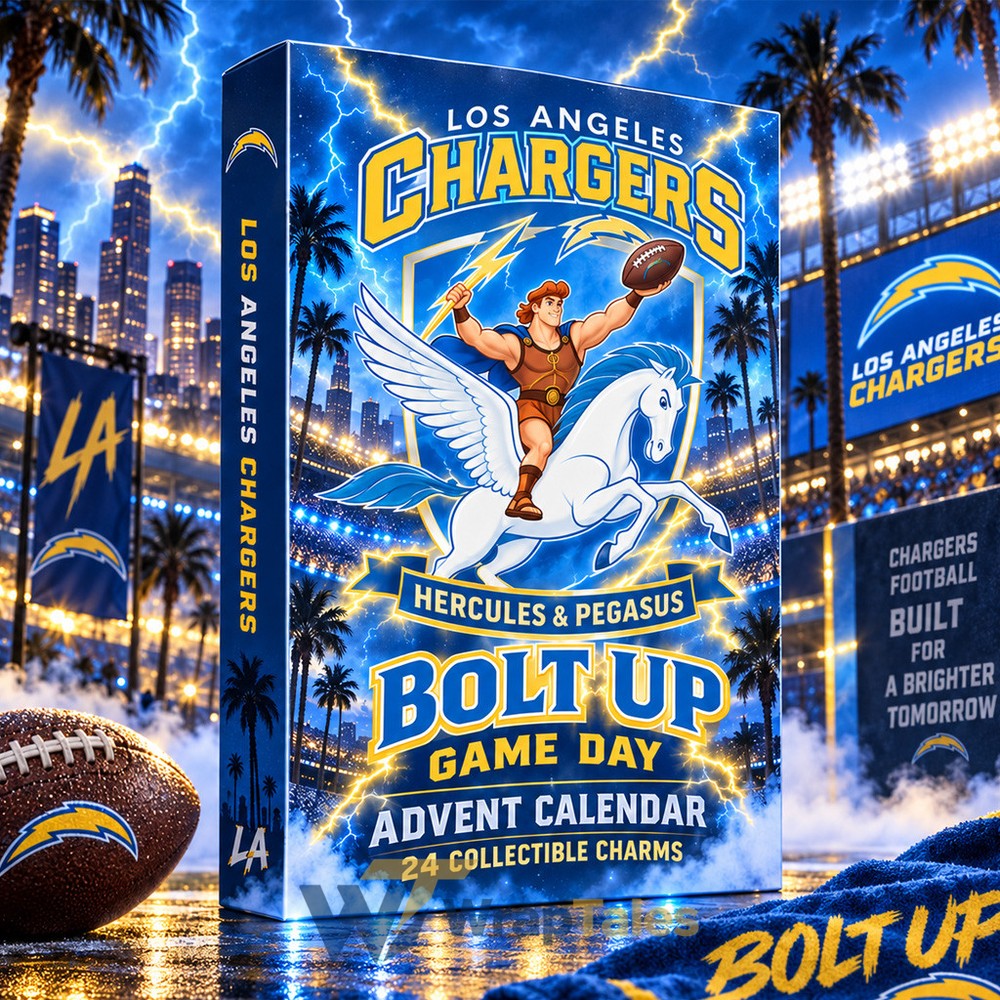 Los Angeles Chargers x Hercules And Pegasus Game Day 2026 Advent