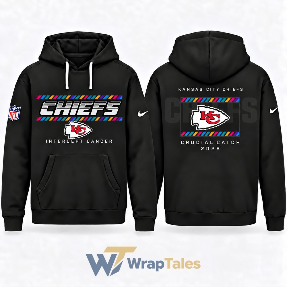 NFL Kansas City Chiefs 2026 Crucial Catch Limited Edition Hoodie