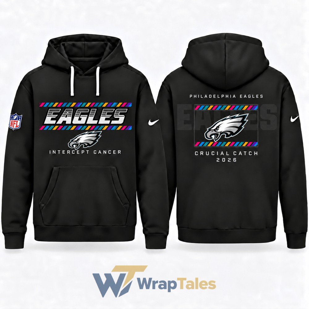NFL Philadelphia Eagles 2026 Crucial Catch Limited Edition Hoodie